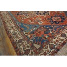 19th Century N.W. Persian Serapi Carpet 