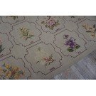 Early 20th Century English Needlepoint Carpet with US State Flowers