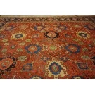 19th Century N.W. Persian Heriz Carpet with Harshang Design