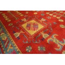Early 20th Century Central Asian Chinese Khotan Carpet 