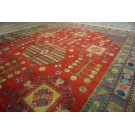 Early 20th Century Central Asian Chinese Khotan Carpet 