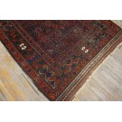 19th Century Afghan Baluch Carpet 