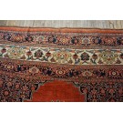 19th Century W. Persian Bijar Carpet 
