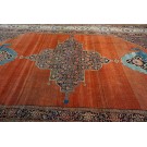 19th Century W. Persian Bijar Carpet 