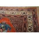 19th Century W. Persian Bijar Carpet 