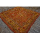 19th Century Turkish Oushak Carpet