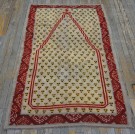 19th Century Turkish Central Anatolian Ghiordes Prayer Rug with Cintamani Pattern