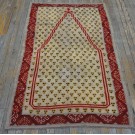 19th Century Turkish Central Anatolian Ghiordes Prayer Rug with Cintamani Pattern