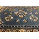 Vintage 1980s Chinese Peking Carpet 