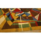 Mid Century Modern European Carpet with Kandinsky Design Influences 