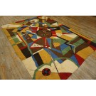 Mid Century Modern European Carpet with Kandinsky Design Influences 