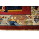 1920s Scenic Chinese Art Deco Carpet by Nichols Workshop