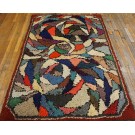 Mid 20 Century American Hooked Rug