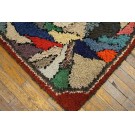 Mid 20 Century American Hooked Rug