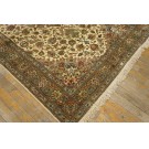 Mid-20th Century Persian Tabriz Carpet with Silk Highlights