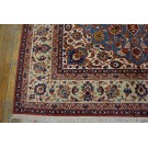 Mid 20th Century Persian Isfahan Carpet on Silk Foundation