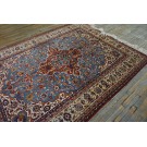 Mid 20th Century Persian Isfahan Carpet on Silk Foundation