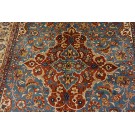 Mid 20th Century Persian Isfahan Carpet on Silk Foundation