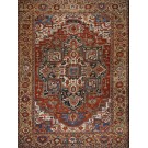 Late 19th Century Persian Heriz Carpet