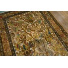 Mid 20th Century Persian Silk Souf Qum Carpet
