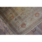 19th Century Persian Silk Tabriz Carpet 