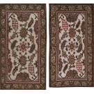 19th Century Pair of N. Indian Agra Carpets