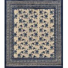 Mid-19th Century W. Chinese Ningxia Carpet 