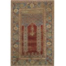 Mid 18th Century Turkish Ghiordes Prayer Carpet