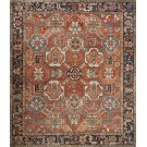 19th Century Antique N.W. Persian Heriz Carpet