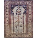 19th Century N.W. Persian Silk Heriz Carpet