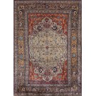 Mid-19th Century N.W. Persian Silk Heriz Carpet