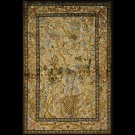 Mid 20th Century Persian Silk Souf Qum Carpet