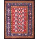 Early 20th Century Turkish Oushak Kilim
