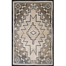 Early 20th Century American Navajo Two Grey Hills Carpet