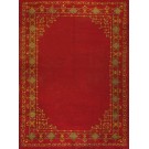 Late 19th Century Turkish Oushak Carpet