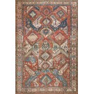 19th Century Caucasian Dragon Sumak Carpet 