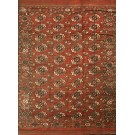 Mid 19th Century Central Asian Tekke Turkmen Main Carpet