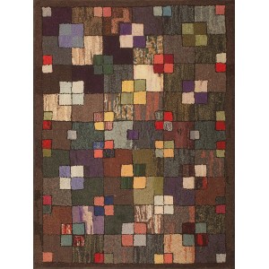 American Hooked Rug #17192
