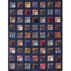 American Hooked Rug #20540