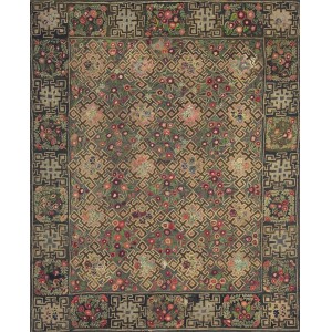 American Hooked Rug #25917