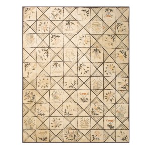 American Hooked Rug #6830