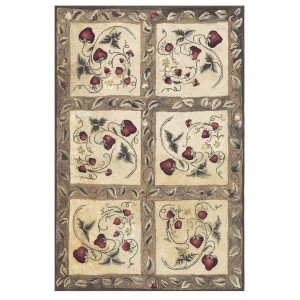 American Hooked Rug #6935