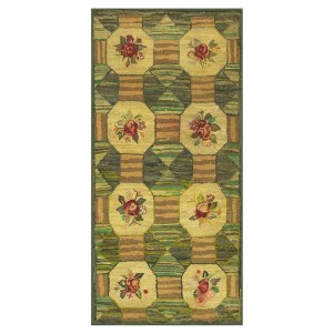 American Hooked Rug #6936
