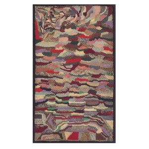 American Hooked Rug #7053