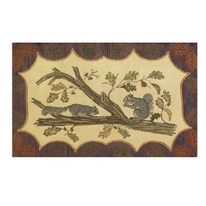American Hooked Rug #7221