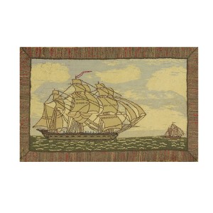 American Hooked Rug #7222