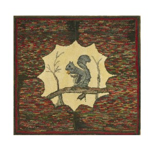 American Hooked Rug #7223
