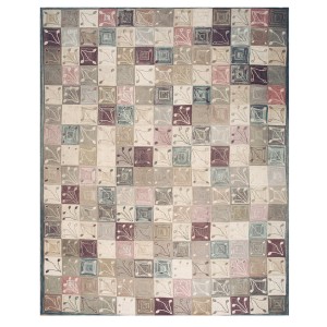 American Hooked Rug #7244
