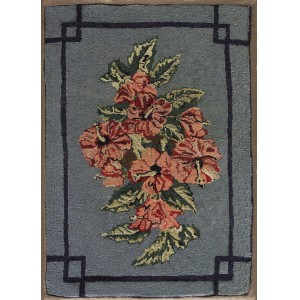 American Hooked Rug #20554