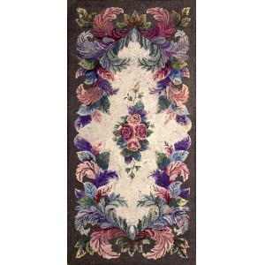 American Hooked Rug #17169